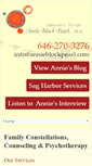 Mobile Screenshot of annieblockpearl.com